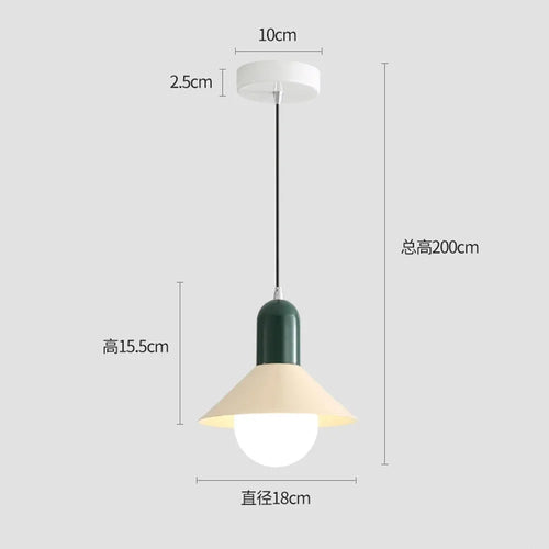 Minimalist pendant light for modern interior décor - vue 11 sur 10