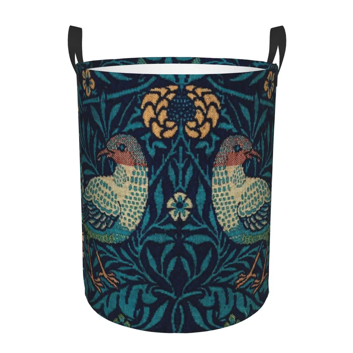 panier à linge floral personnalisé pour rangement et organisation - vue 13 sur 30