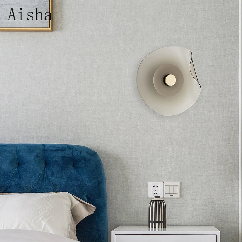 Creative Nordic design decorative minimalist glass wall light - vue 4 sur 8