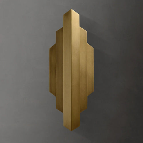 Postmoderne en laiton luxe salon fond cocina applique murale salon escalier couloir chambre chevet lampes décoratives - vue 4 sur 7