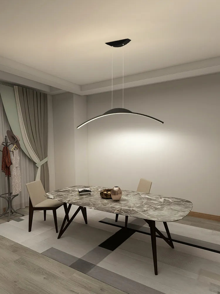lustre nordique moderne éclairage suspendu simple bureau cafétéria bar - vue 4 sur 8