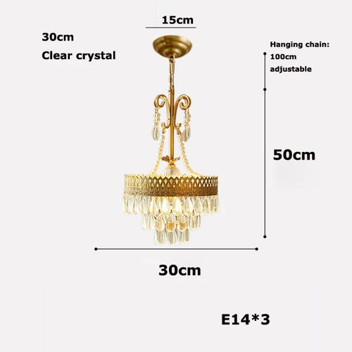 lustre à led en cristal en forme de larme pour décoration intérieure
