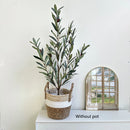 Realistic artificial olive tree for indoor and outdoor decoration