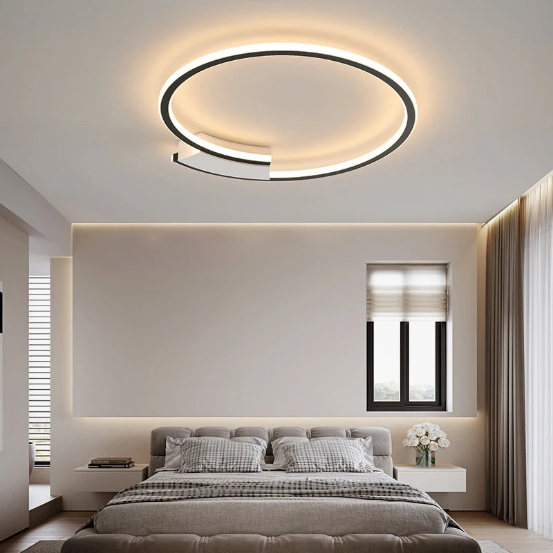 plafonnier pour éclairage intérieur maison intelligente luminaria - vue 4 sur 10