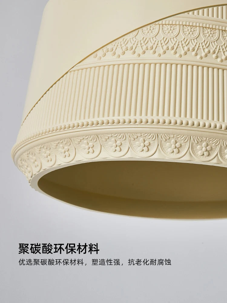 lustre rétro français minimaliste 	 design romantique - vue 6 sur 8
