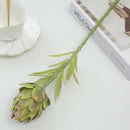 lot de 4 artichauts artificiels pour décoration de jardin et balcon