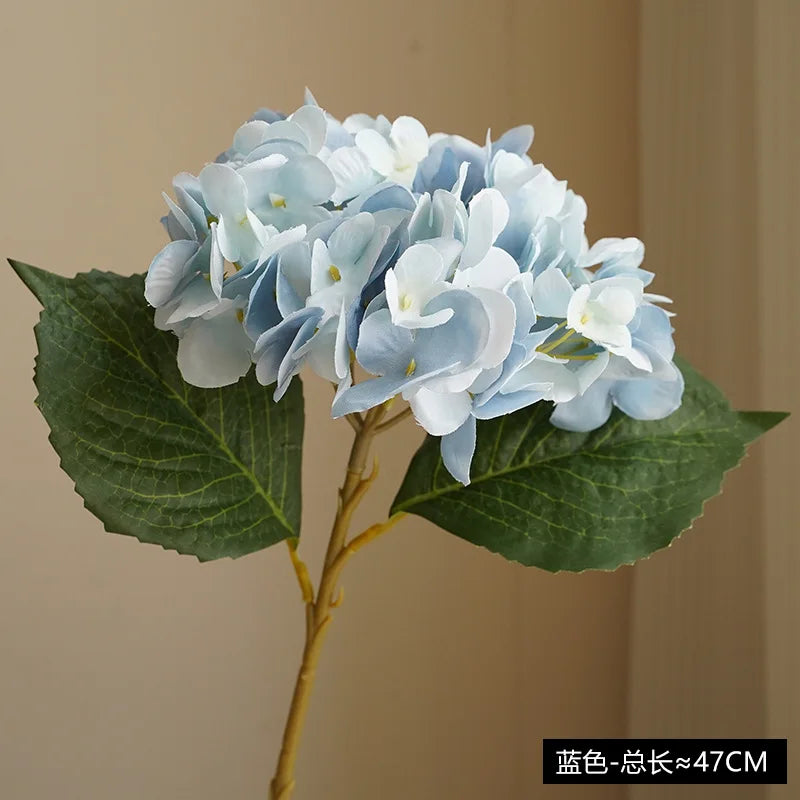 fleur d'hortensia artificielle réaliste pour décoration et bouquet