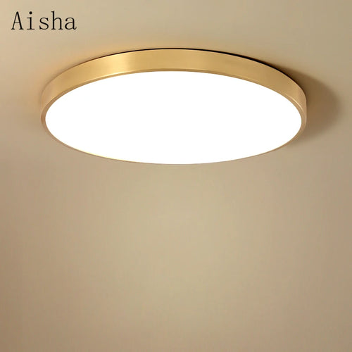 plafonnier led ultra fin pour décoration intérieure élégante et moderne