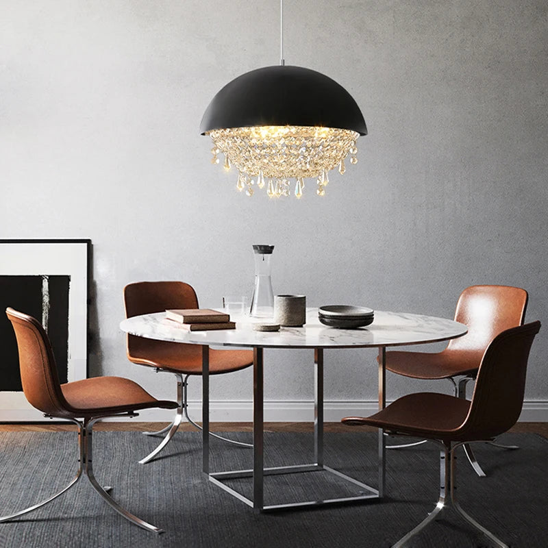 offre spéciale lustre design hémisphère suspension décorative - vue 4 sur 18