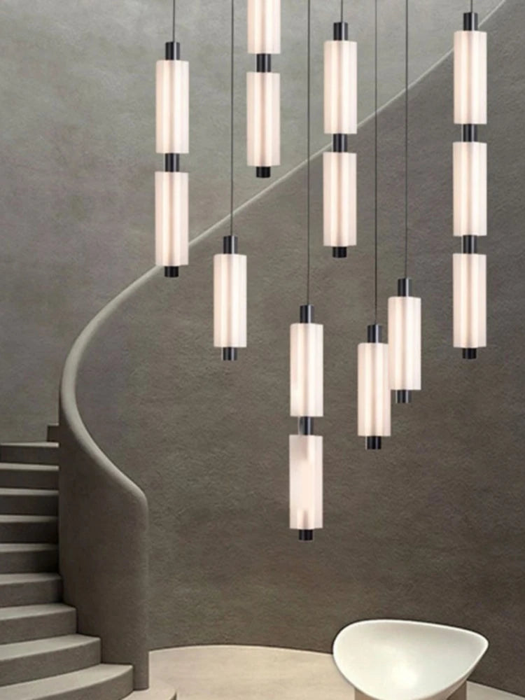 suspension en acrylique haut de gamme pour éclairage intérieur moderne - vue 4 sur 12