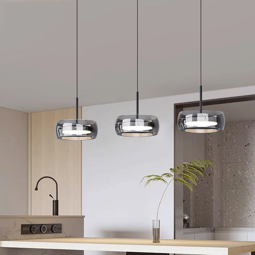 lustre décoratif pour intérieur avec lampes suspendues