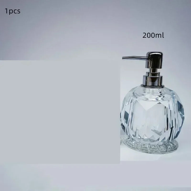 bouteille en verre pour désinfectant et distributeur de savon - vue 18 sur 29