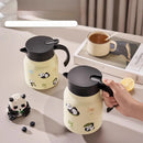Théière isotherme panda inox 1l grande capacité