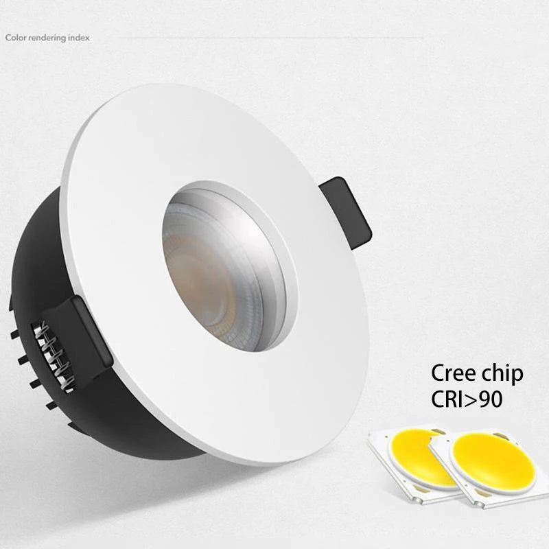 led projecteur anti-éblouissement étanche anti-buée focos lumières - vue 5 sur 5