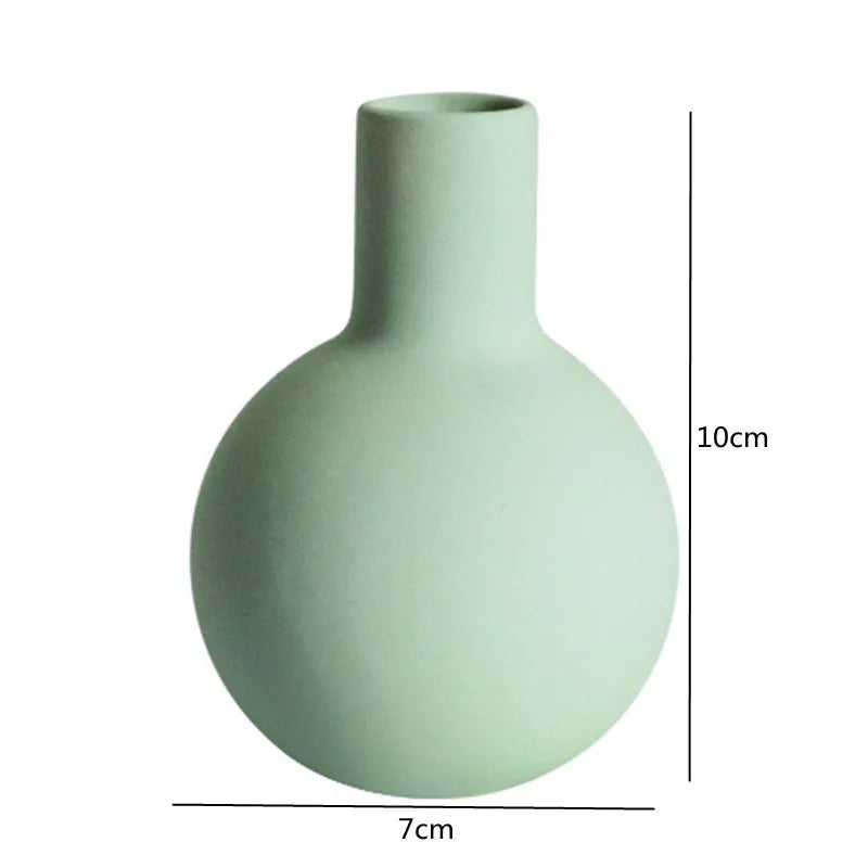 vase en céramique artisanale pour fleurs séchées décoratif et créatif - vue 16 sur 16