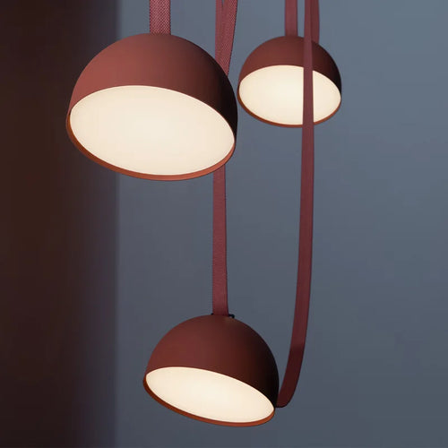 suspension lumière led sandyha lustre décoratif salon - vue 4 sur 10