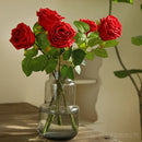 Artificial latex roses for elegant and realistic decoration