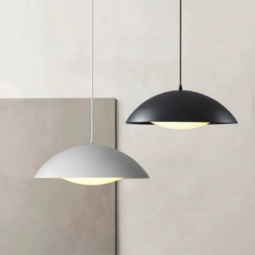 Suspension LED au design nordique moderne en fer - vue 5 sur 10