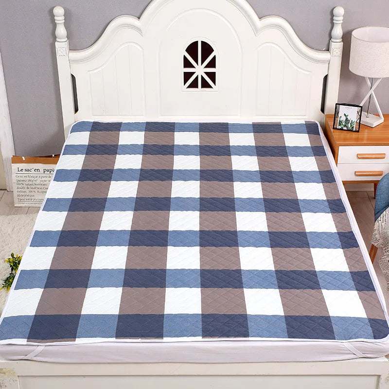 150/120/70cm Large Washable Mattress Urine Adult Elder Incontinence Bed Pad Women Menstrual Bed Sheet Protector, Kids Urine Mat - vue 15 sur 15
