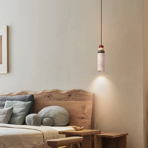 lustre moderne en pierre naturelle pour décoration intérieure - vue 2 sur 7