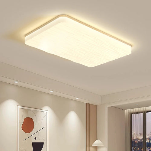Modern minimalist nordic style round recessed LED lamps - vue 2 sur 11