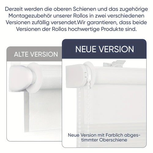 Store enrouleur double occultant sans percage pour fenetre - vue 7 sur 14