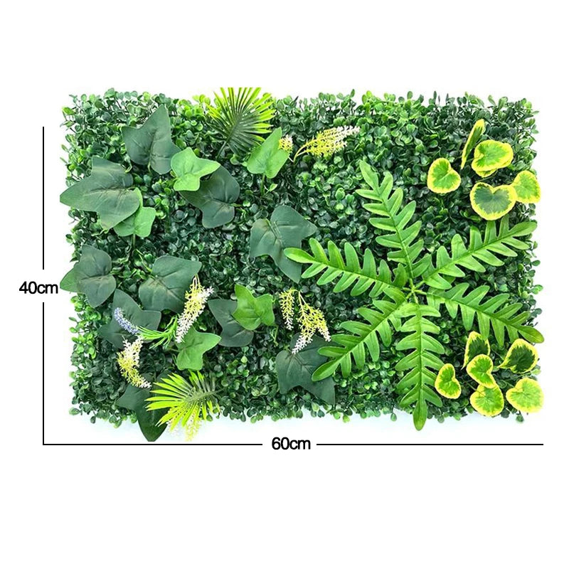 plante artificielle décor mur jardin style jungle décoratif - vue 16 sur 17