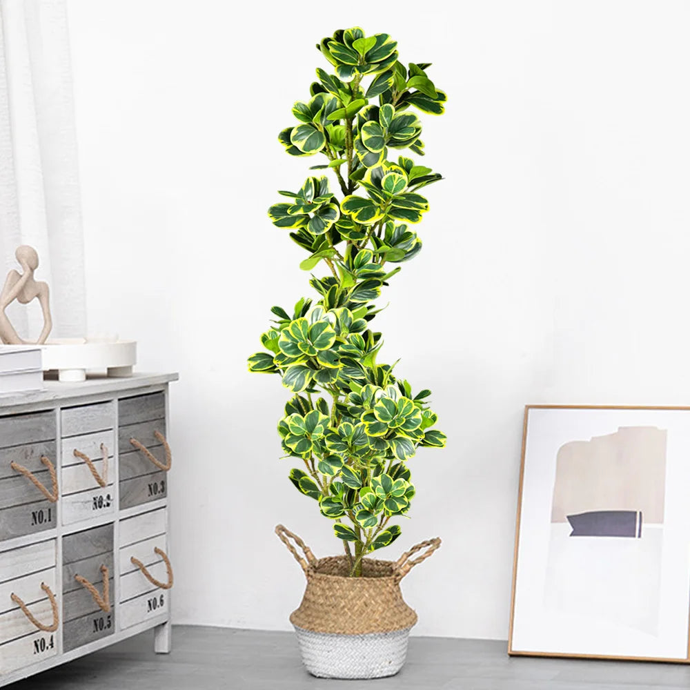 arbre artificiel ficus en plastique pour décoration extérieure - vue 4 sur 9