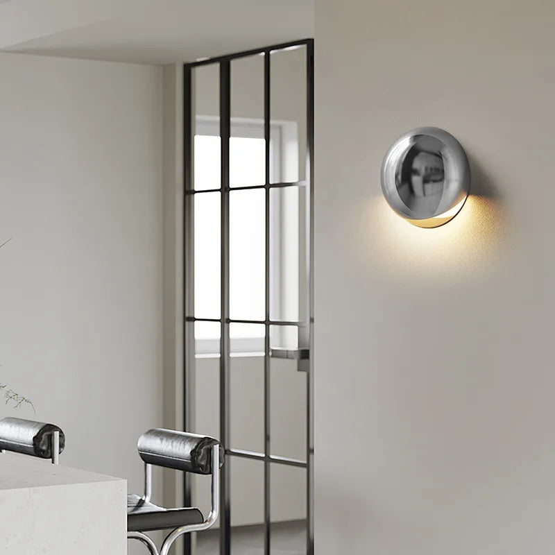 applique murale moderne en fer acrylique 3000k lampe d'ambiance - vue 4 sur 8