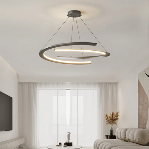 Lustre moderne pour salon - vue 2 sur 8
