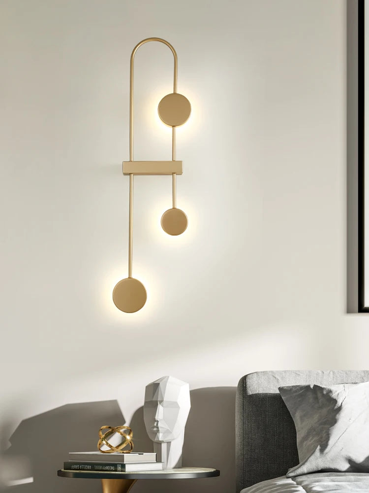Minimalist nordic wall light for creative and modern interiors - vue 3 sur 10