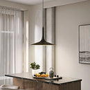 lustre moderne en forme de corne lumineuse led pour décoration intérieure