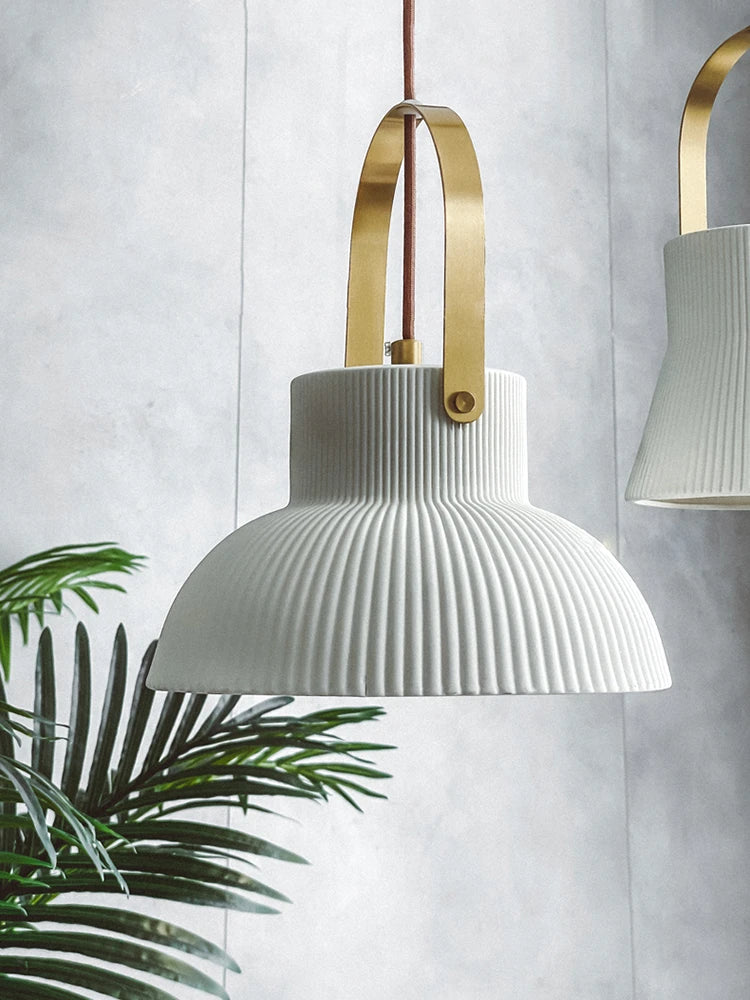lampe en céramique style japonais pour bar et restaurant