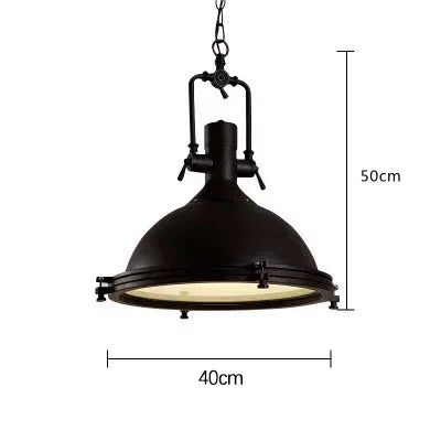 suspension industrielle rétro pour décoration moderne intérieure - vue 13 sur 17