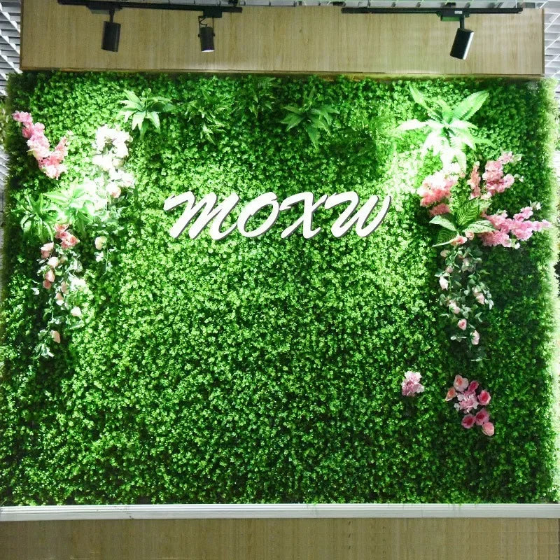 décoration végétale murale verte pour intérieur élégant - vue 3 sur 25