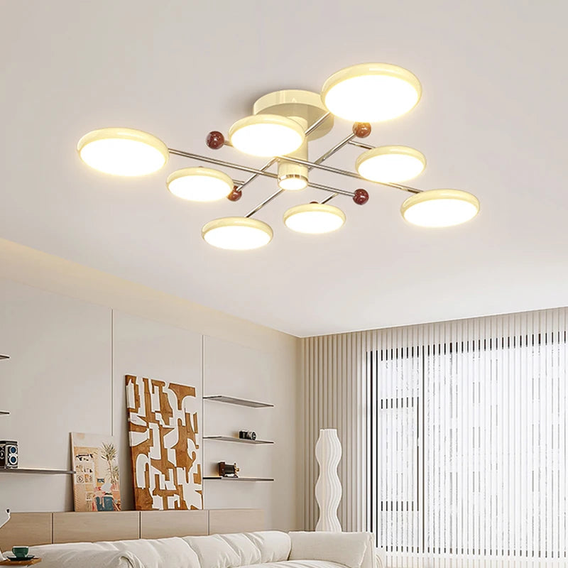 lustre led pour éclairage intérieur et décoration suspendue - vue 5 sur 18