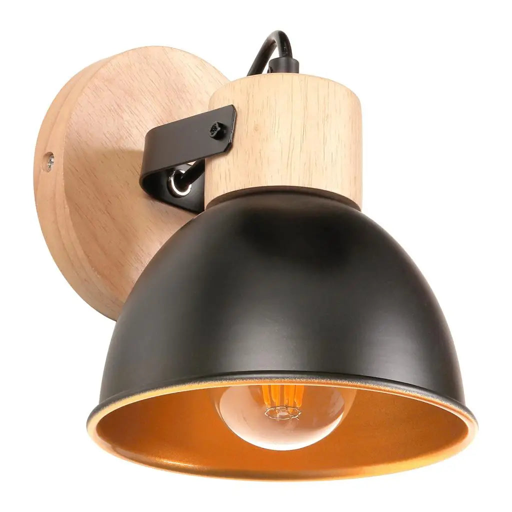applique murale nordique en bois pour lecture - vue 14 sur 15
