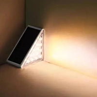 capteur solaire extérieur étanche led pour jardin et escalier