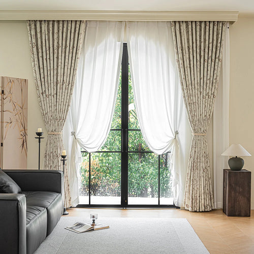 Rideau occultant papillons décoratif pour chambre enfant