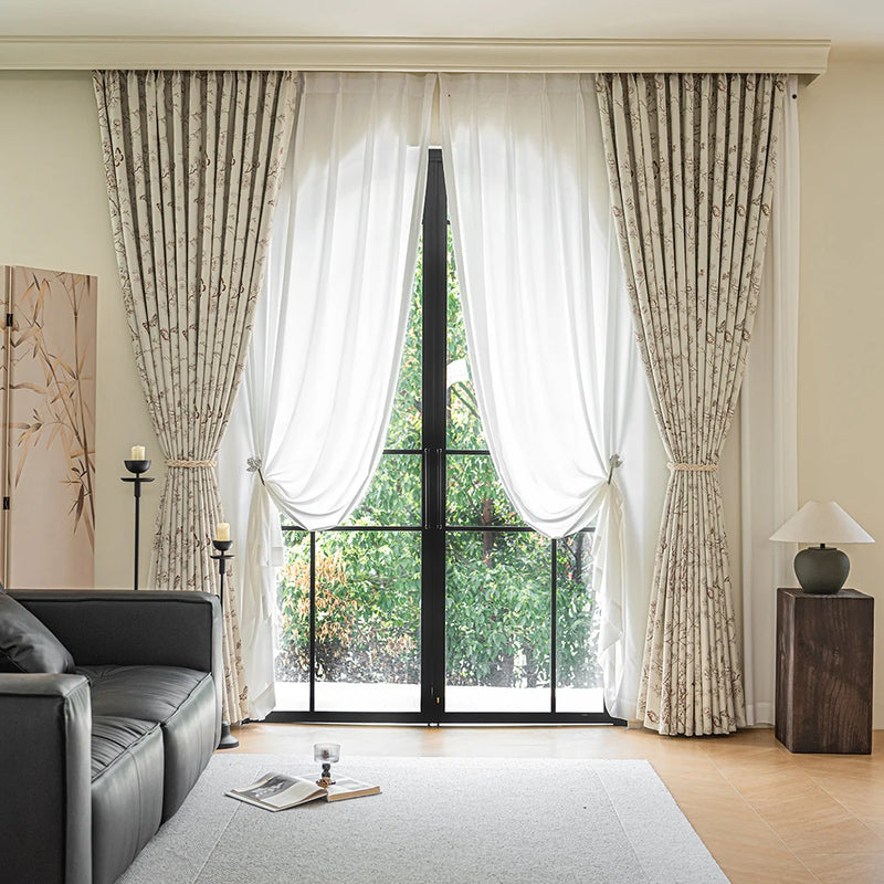 Rideau occultant papillons décoratif pour chambre enfant