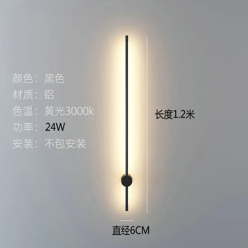Nordic minimalist wall light modern decorative indoor lighting - vue 8 sur 20