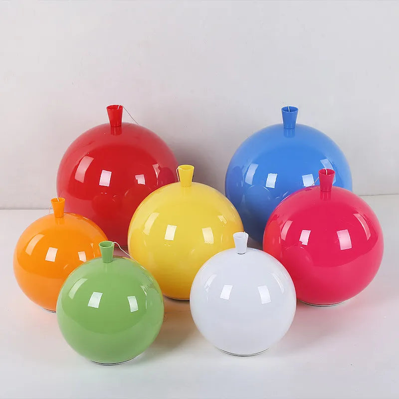 plafonnier ballon moderne en acrylique luminaires de décoration nordique