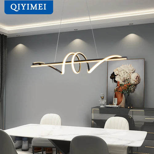Modern minimalist decorative indoor LED pendant lamp
