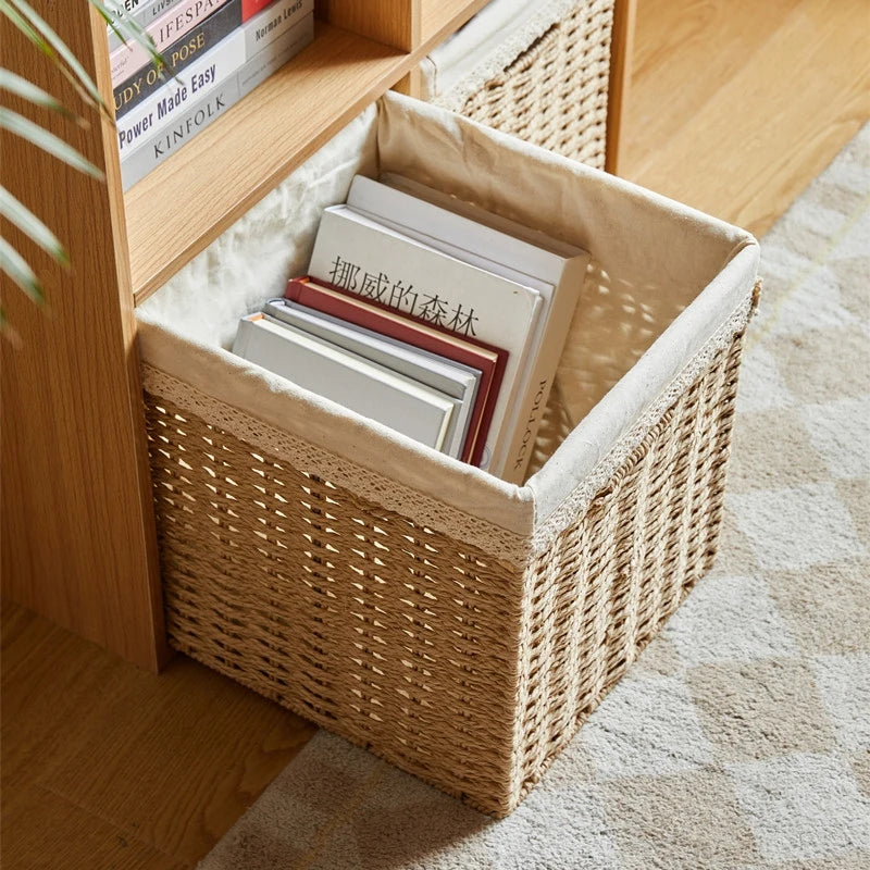 panier de pique-nique en osier pour rangement divers - vue 5 sur 21