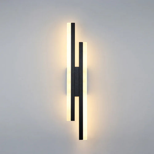 applique murale led verticale de luxe à deux têtes moderne - vue 9 sur 8