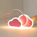 Nordic style LED cartoon cloud ceiling light for children