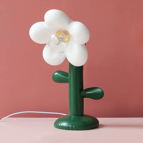 Lampe de table à fleurs créative - vue 8 sur 7