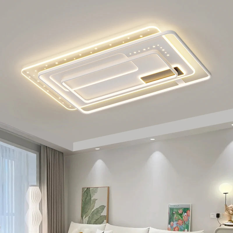 plafonnier led nordique créatif pour éclairage intérieur moderne - vue 3 sur 9