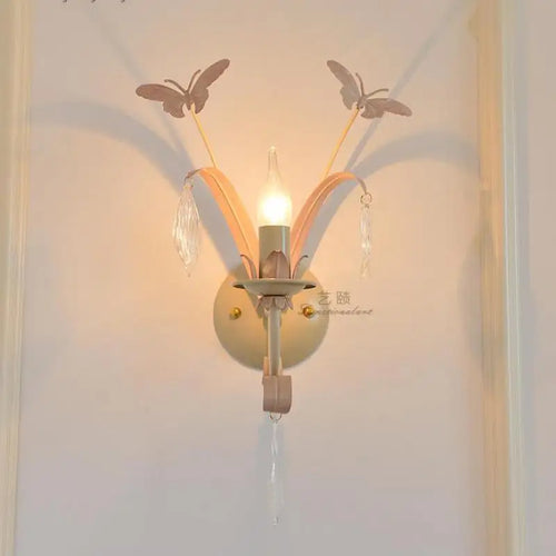 applique murale led papillon pour chambre enfant décoration lumineuse - vue 2 sur 8