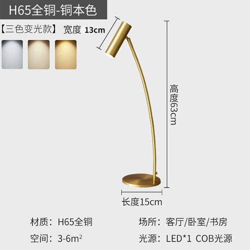Nordic minimalist adjustable LED floor lamp for indoor use - vue 14 sur 14